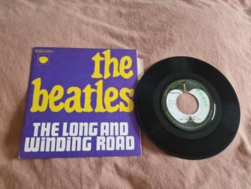 the beatles- long and winding road/for you blue (1970) disponible aux enchères