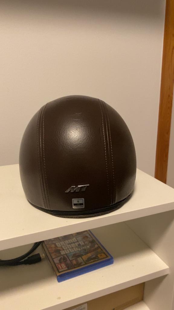 Scooterhelm, Fietsen en Brommers, Brommerhelmen, Zo goed als nieuw, Ophalen