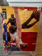 1995 upper deck Michael Jordan, Hobby en Vrije tijd, Stickers en Plaatjes, Ophalen of Verzenden, Zo goed als nieuw