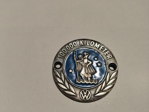 Médaillon VW - Volswagen 100000km d'époque, Verzamelen, Automerken, Motoren en Formule 1, Zo goed als nieuw, Auto's, Ophalen