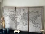 Ongebruikte wanddecoratie van wereldkaart in topstaat, Huis en Inrichting, Woonaccessoires | Wanddecoraties, Ophalen of Verzenden