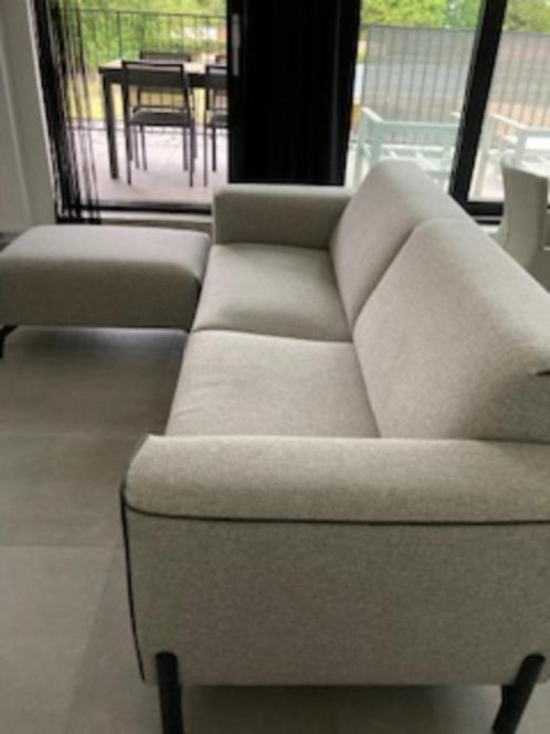Design salonzetel met zitbank, Huis en Inrichting, Zetels | Zetels, Zo goed als nieuw, Rechte bank, Driepersoons, 75 tot 100 cm