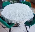 Nappe blanche au crochet 110 x 150, Maison & Meubles, Enlèvement ou Envoi, Neuf, Rectangle