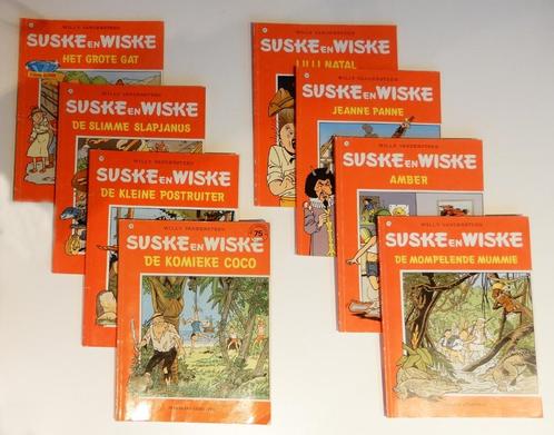 8 livres Suske en Wiske, Livres, BD, Utilisé, Plusieurs BD, Enlèvement ou Envoi