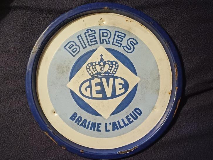 Bières Gévé Braine l'Alleud, Verzamelen, Biermerken, Gebruikt, Ophalen of Verzenden
