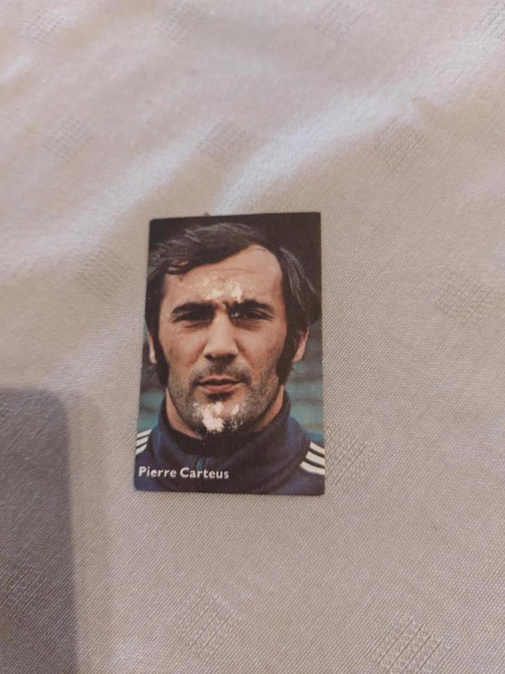 Prentje/Chromo : Pierre Carteus / Voetbal / Victoria, Verzamelen, Sportartikelen en Voetbal, Gebruikt, Poster, Plaatje of Sticker