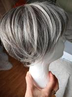 Perruque 6 étoiles NEUVE ! noué à la main,  medium, Enlèvement ou Envoi, Neuf, Perruque ou Extension de cheveux