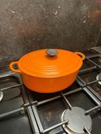 Creuset pot, Huis en Inrichting, Ophalen, Gebruikt, Gietijzer