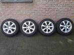 4 winterbanden Uniroyal 16 inch + velgen, Auto-onderdelen, Ophalen, Gebruikt, 16 inch, Banden en Velgen