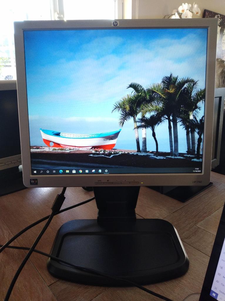 lekken Hervat Pluche pop ② PC Computerscherm #9 HP 1740 - 17inch LCD TFT Color Monitor — Monitoren —  2dehands