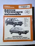 Revue Technique Automobile VW Golf 1 Jetta Scirocco, Auto diversen, Handleidingen en Instructieboekjes