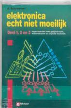 Electronica echt niet moeilijk 1+2+3|A. Schommers 9053810285, Boeken, Studieboeken en Cursussen, Ophalen of Verzenden, Zo goed als nieuw