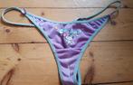 Paarse Snoopy string maat S, Kleding | Dames, Ophalen of Verzenden, String