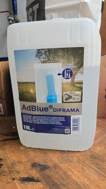 AdBlue bus 10l bijna vol, Ophalen