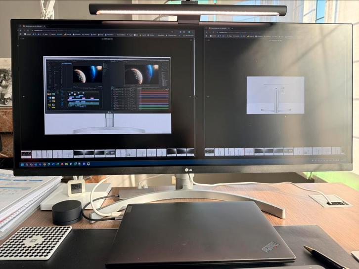 LG 34WL850 ultrawide, Computers en Software, Monitoren, Zo goed als nieuw, Ultrawide, Ophalen