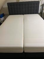 Boxspring 2persoons 160x200 + matrassen, Huis en Inrichting, Slaapkamer | Boxsprings, Ophalen, Zo goed als nieuw