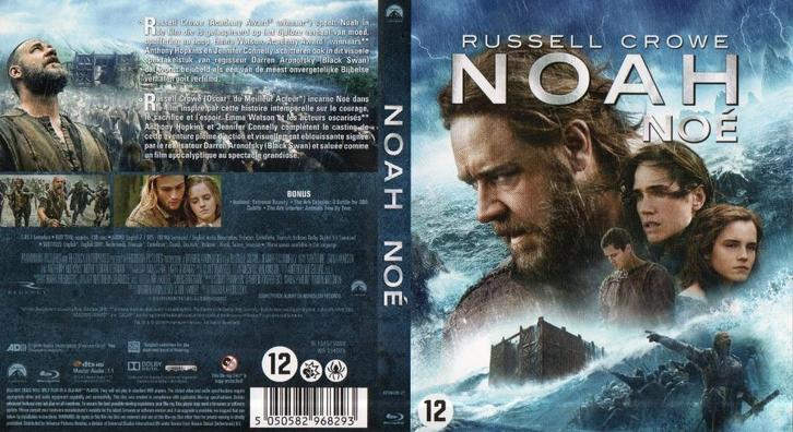 noah (blu-ray) nieuw, Cd's en Dvd's, Blu-ray, Zo goed als nieuw, Avontuur, Ophalen of Verzenden