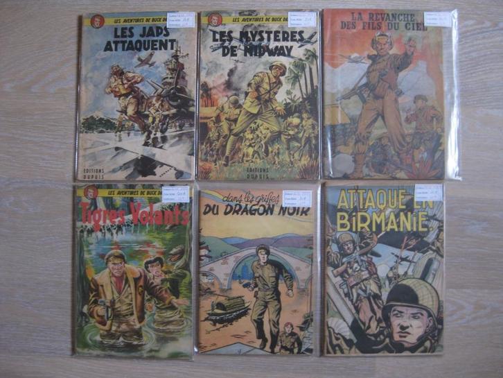 Buck Danny "Lot de 46 bds en Ed.O & Rééd", Boeken, Stripverhalen, Gelezen, Complete serie of reeks, Ophalen of Verzenden