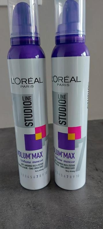 L´oreal studioline volum´max  mousse x2