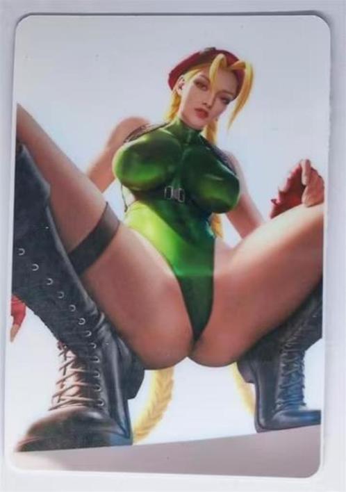 Street Fighter 2 Cammy Sexy Doujin Waifu Trading fan Card #2, Collections, Cinéma & Télévision, Neuf, Envoi