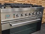 🔥Luxe fornuis Boretti 80 cm rvs 5 pits 1 oven, Elektronische apparatuur, Fornuizen, 60 cm of meer, 5 kookzones of meer, Vrijstaand