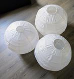 Lot de 3 abat-jours en papier, Maison & Meubles, Enlèvement, Utilisé