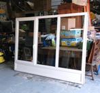Groot wit aluminium Raam 3 vensters erin B 252 H 185, Doe-het-zelf en Bouw, Glas en Ramen, Ophalen, Gevelraam of Ruit, 160 cm of meer