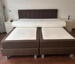 bezorging is mogelijk 180x210 complete boxspring bed, Ophalen of Verzenden, Gebruikt, 210 cm, 180 cm
