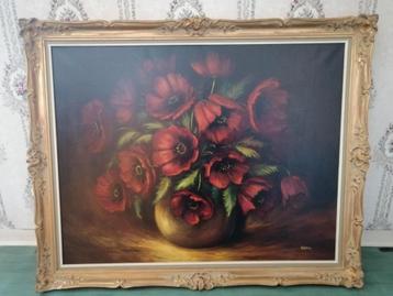 Schilderij A. Deman uit Brugge. beschikbaar voor biedingen