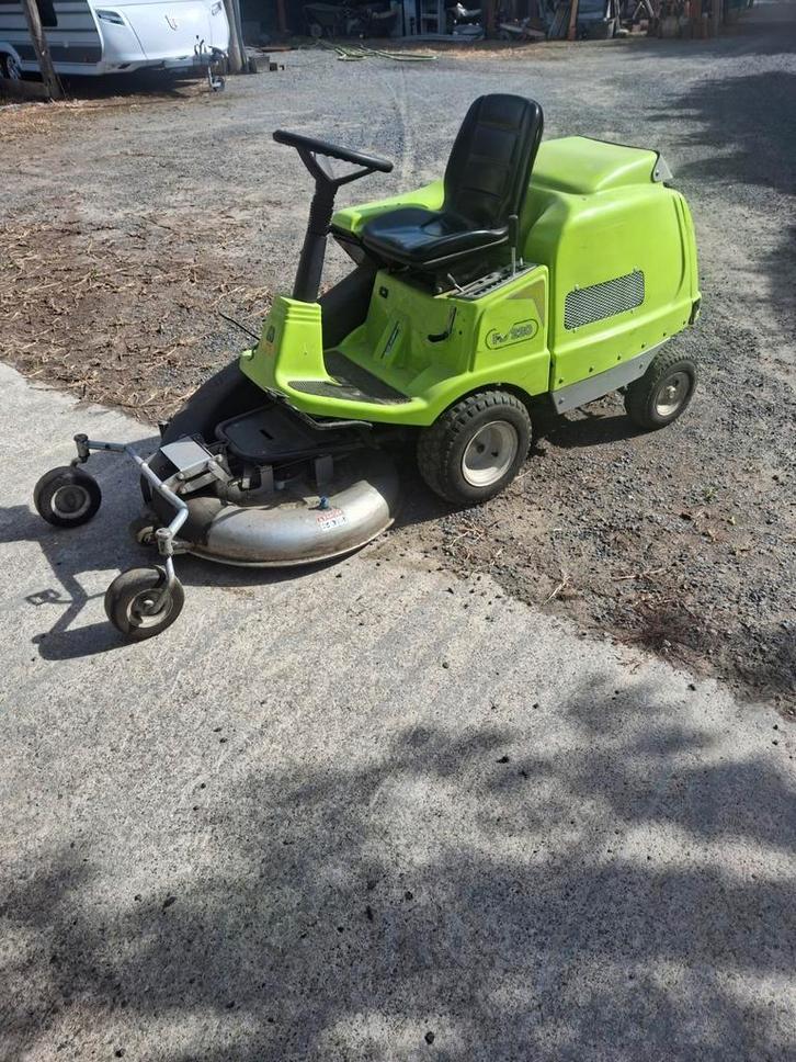 Tondeuse grillo fd 220 13 ch, Tuin en Terras, Zitmaaiers, Zo goed als nieuw, Opvangbak, Ophalen of Verzenden