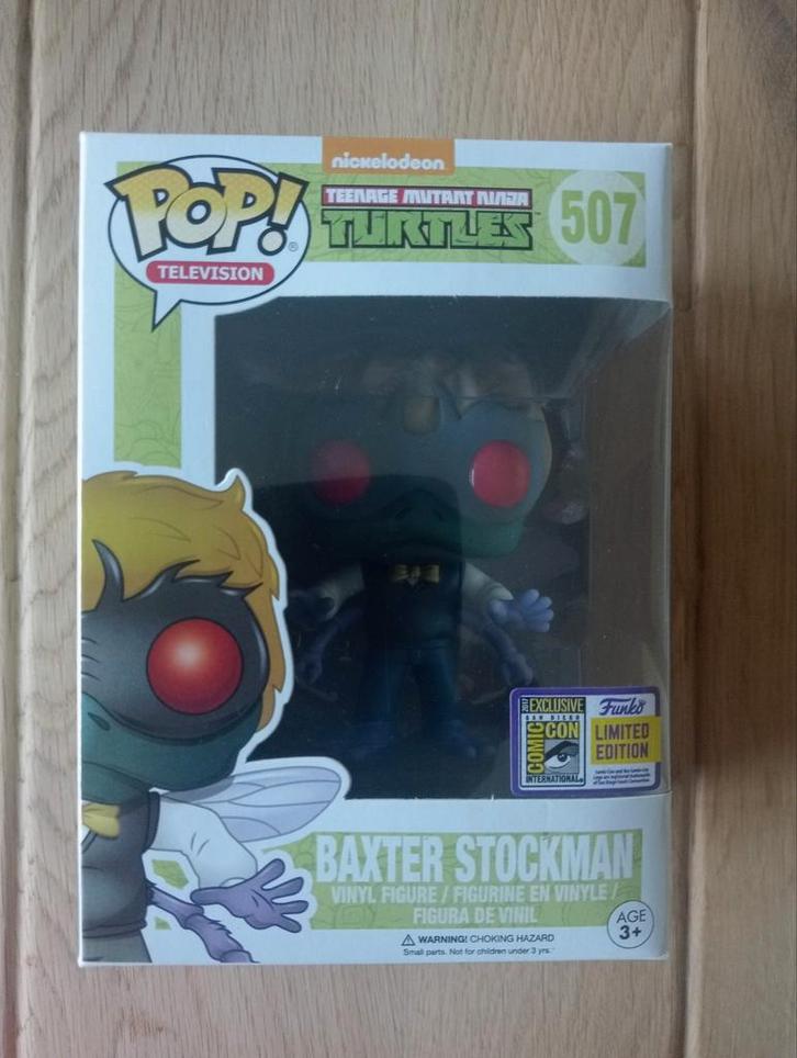 Funko pop #507 Teenage mutant ninja Turtles Baxter Stockman, Verzamelen, Poppetjes en Figuurtjes, Zo goed als nieuw, Ophalen of Verzenden