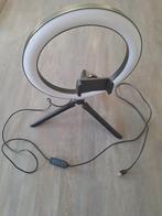 LED ringlamp voor smartphone, Audio, Tv en Foto, Fotografie | Fotostudio en Toebehoren, Ophalen of Verzenden, Zo goed als nieuw