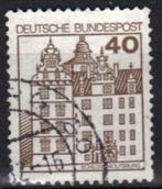 Duitsland Bundespost 1979-1980 - Yvert 876 - Kastelen (ST), Affranchi, Envoi