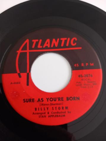 BILLY STORM. POPCORN OLDIES USA 45T, Enlèvement ou Envoi, Comme neuf