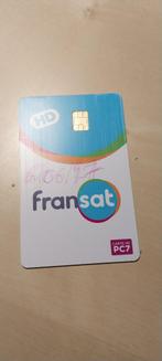 carte fransat, TV, Hi-fi & Vidéo, Antennes paroboliques, Enlèvement, Neuf