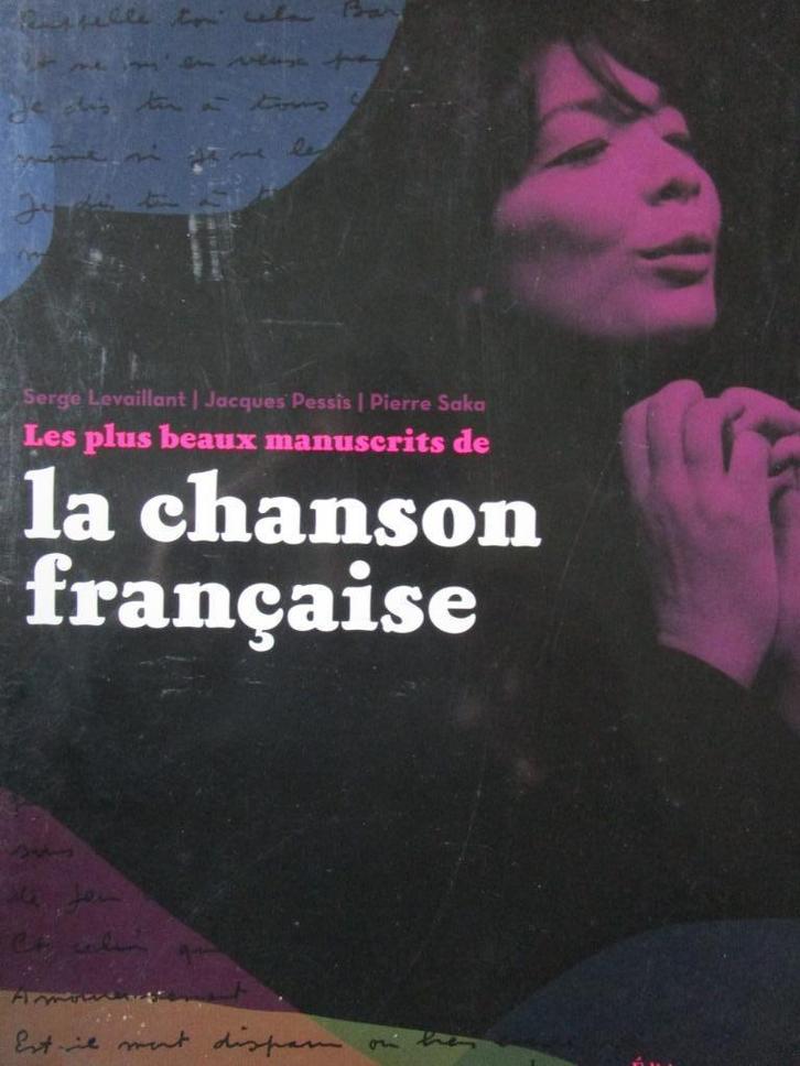 Manuscrits de la Chanson Française, Livres, Musique, Utilisé, Enlèvement ou Envoi