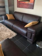Lederen salon Natuzzi., Huis en Inrichting, Ophalen, Gebruikt, Leer, Tijdloos