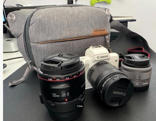 Canon M50 Mark II + collectie lenzen, Audio, Tv en Foto, Fotocamera's Digitaal, Gebruikt, Compact, Canon, Ophalen