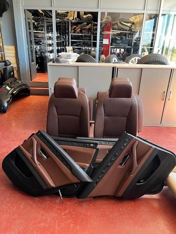 intérieur bmw f10 cuir chocolat complet beschikbaar voor biedingen