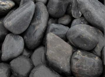 Rivierkeien glitterstone black 50-80mm beschikbaar voor biedingen