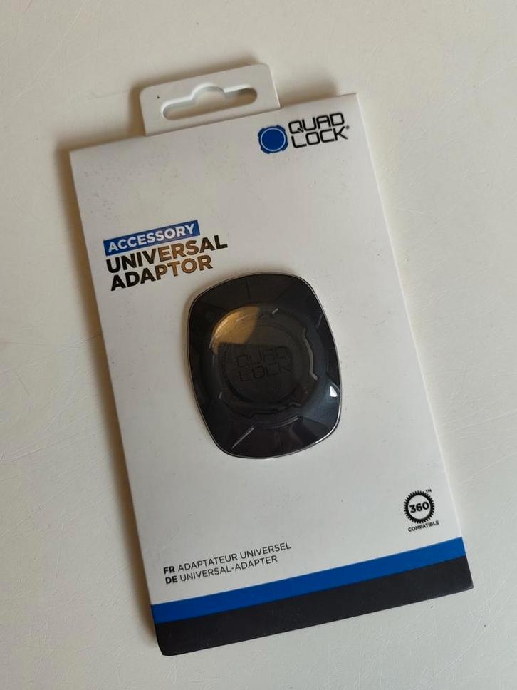 Quad Lock universele adapter - QLA-UNI-3, Telecommunicatie, Mobiele telefoons | Toebehoren en Onderdelen, Zo goed als nieuw, Ophalen