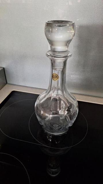 vase en cristal antique. 