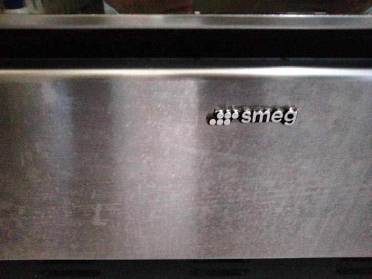 Smeg gas-elektrisch fornuis – 5 pitten – inox – topstaat, Elektronische apparatuur, Ovens, Oven, Ophalen