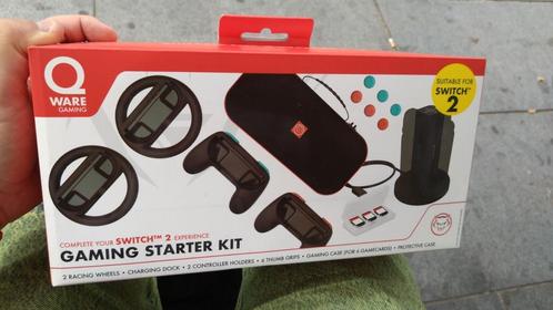 Switch 2(!) QWARE Starter kit, Games en Spelcomputers, Games | Nintendo Switch, Zo goed als nieuw, Ophalen of Verzenden