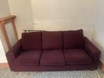 3-zit zetel, Huis en Inrichting, Ophalen, Gebruikt, Driepersoons, Stof