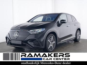 Mercedes-Benz EQE SUV 350 4M *HYPERSCREEN* AMG Night Luchtve, Auto's, Mercedes-Benz, Automaat, 215 kW, Zwart, Alcantara