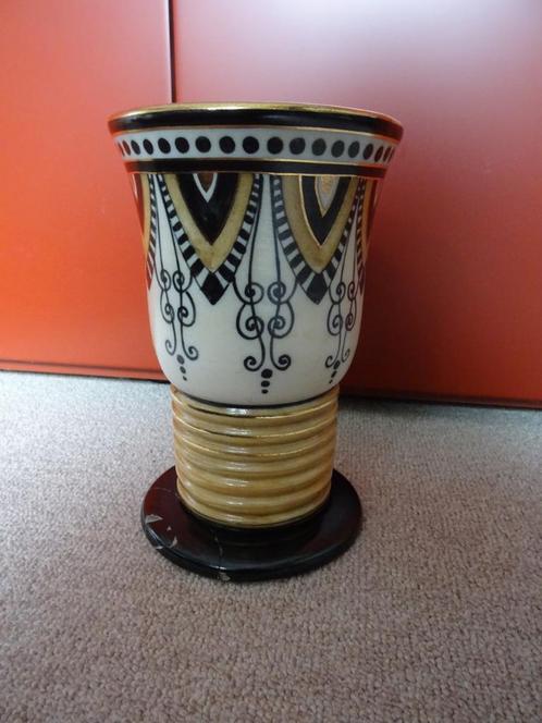 Vase art déco d'Emile Lombart N1, Antiquités & Art, Antiquités | Céramique & Poterie, Enlèvement ou Envoi