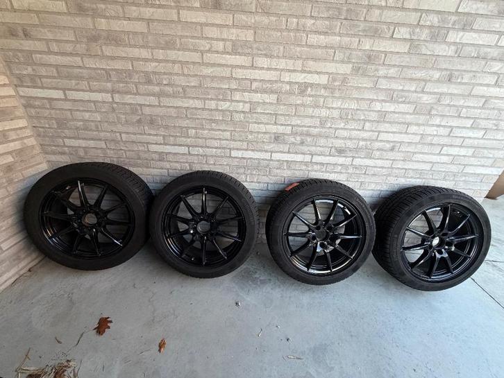 Mercedes 17" velg Continental ContiWinterContact band, Auto-onderdelen, Banden en Velgen, Banden en Velgen, Winterbanden, 17 inch