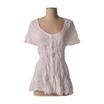 Chemisier blanc Esprit de la Mer T.36 – voile coton broderie, Verzenden, Wit, Esprit de la mer, Nieuw