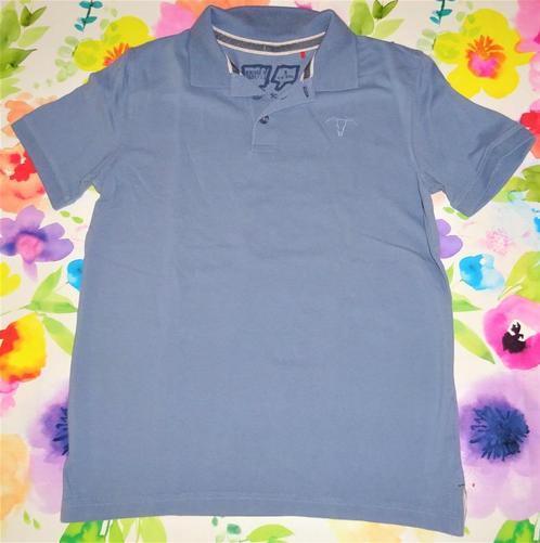152/158 12/13 polo Esprit blauw grijs zeer goede staat, Kinderen en Baby's, Kinderkleding | Maat 152, Gebruikt, Jongen, Shirt of Longsleeve